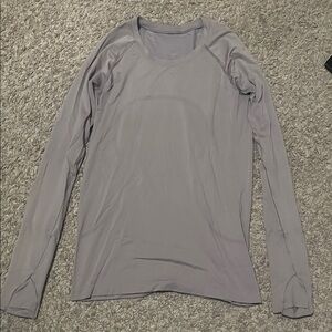lululemon athletica Long-Sleeve Scoop Neck Top — Light Lavender
